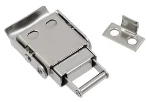 A31B Stainless Steel 304 Spring Loaded Draw Latch Toggle Hasp Clamp Latch Lock For Box Cabinet