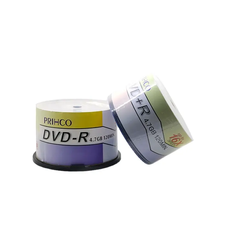 Promozione di alta qualità Prico Stampabile dvd-rw 4.7gb 16x disco in massa