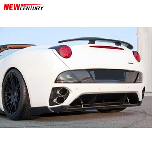 Kit carrosserie style <span class=keywords><strong>Hamann</strong></span> en fibre de carbone pour <span class=keywords><strong>Ferrari</strong></span> California 2009-2012 Modification de voiture Kit de lèvres Spoiler avant Jupes latérales - Product Image 5