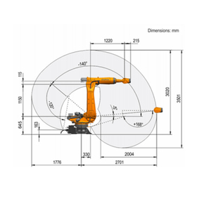 Machine de gravure robotisée à 6 axes <span class=keywords><strong>KUKA</strong></span>, <span class=keywords><strong>robot</strong></span> de gravure CNC pour bois, pierre, marbre et mousse, sculpture 3D - Product Image 5