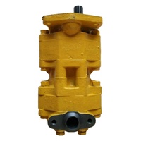 Pompa Tandem pompa gir hidrolik 07400-30200 untuk D50A-16 bulldoser