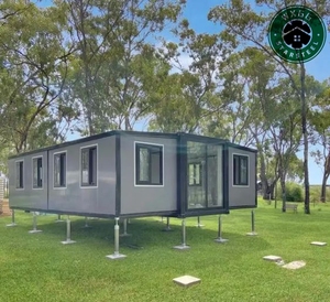 20ft 40ft casa contenedor de envío expandible casas de contenedores pequeños 2 dormitorios principales - Product Image 1