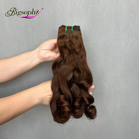 SDD Venta al por Mayor de Cabello Vietnamita Super Double Drawn, Cabello Virgen con Rizos Voluminosos, Extensiones de Cabello Humano