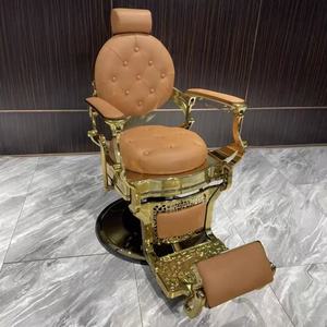 Sillón de Barbería Profesional para Salón con Elevación Hidráulica y Giro de 360° °   Giratorio, Perfecto para Peinar con Pomada - Product Image 1