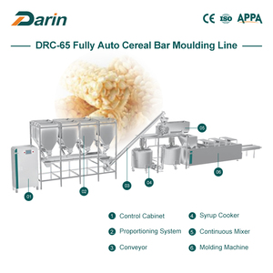 Línea de Formación de Barras de Cereal Totalmente Automática <span class=keywords><strong>Darin</strong></span> para Muesli/Snacks/Barras Nutritivas, Máquina de Moldeo Continuo de Alta Eficiencia para Alimentos - Product Image 3