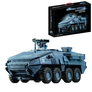 2005 + pièces 3D modèle intérimaire véhicule blindé Stryker X Us armée tactique combat Combat guerre Transport transporteur bloc de construction jouet - Product Image 1