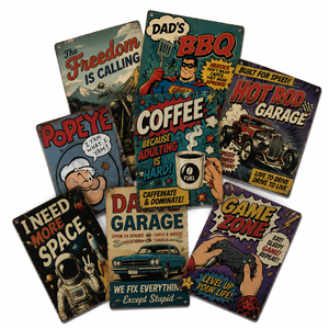 Nouvelles plaques décoratives en métal amusantes pour gamers, enseignes rétro en étain pour la décoration murale de la salle de jeu, <span class=keywords><strong>affiche</strong></span> métallique vintage pour la grotte du gamer - Product Image 1