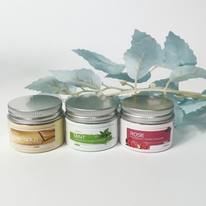 Un creatore di maschera di gelatina che illumina Peel Off maschera maschera per il viso in polvere con acido ialuronico - Product Image 3