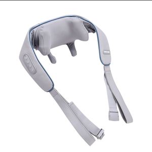 Neck Massager For Trapezius Neck Shoulder Massage <b>USB</b> Rechargeable <b>Heating</b> Kneading Home Use - Product Image 2