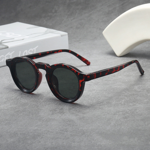 Trending 2026 Hot Sale Colorful Fashion Round Women Men Retro <b>Sunglasses</b> - Product Image 2