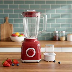 Blender électrique portable pour smoothies, capacité 1,6 L, 2 vitesses, appareil de cuisine multifonctionnel pour la maison - Product Image 1