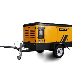 129KW 175HP 13 BAR compressore d'aria Diesel Power Mobile Compressor De Aire Portatil compressore d'aria