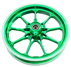 Rines de Aluminio Grabados por CNC para Honda Giorno - 122.5J/122.15J, Ligeros, Personalizados, Resistentes al Clima Tropical - Product Image 4