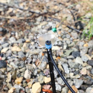 Nosel Irigasi Pertanian DaringFish, Penyemprot Mikro Vortex Tetes Air yang Dapat Disetel, untuk Rumput, Bunga, dan Pohon Buah - Product Image 2
