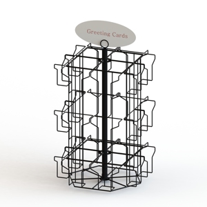 W4 x H6 inch thiệp chúc mừng quay truy cập hàng đầu <span class=keywords><strong>Rack</strong></span> với dây chân dung Túi hiển thị đứng, dây <span class=keywords><strong>Rack</strong></span> hiển thị - Product Image 5