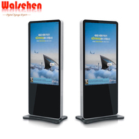 Affiche flexible de totem de PC intégré d'écran tactile de Solution d'affichage numérique de publicité d'intérieur commerciale d'affichage à cristaux liquides
