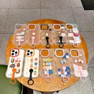 Funda de Teléfono Móvil de Lujo con Orejas de Gato <span class=keywords><strong>3D</strong></span>, Antigolpes, de TPU+Material DIY, con Soporte de Anillo y Correa para Muñeca, Compatible con - Product Image 5