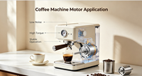 Moteur BLDC DC 2733 fonctionnant à 220-240V, 140W, haute efficacité, avec isolation de classe F pour moulin à café domestique