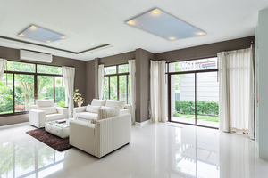 ติดผนัง/เพดาน คริสตัลคาร์บอนอินฟราเรด ป้องกันความร้อนเกินพิกัด ควบคุมผ่านแอพ ระบบสัมผัส ใช้พลังงานแสงอาทิตย์/ไฟฟ้า ครอบคลุมพื้นที่ 800-899 ฟุต สำหรับห้องน้ำ - Product Image 2