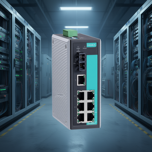 Moxa EDS-308-S-SC สวิตช์อุตสาหกรรมแบบไม่ต้องมีการจัดการ 8 พอร์ต สำหรับติดตั้งบนราง DIN - Product Image 3