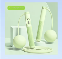 Corde à sauter en gros avec âme en fil d'acier de 2,8 m, câble de saut durable recouvert de PVC pour l'entraînement physique à domicile et en extérieur