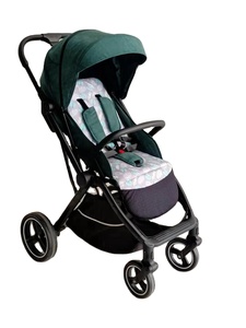 <span class=keywords><strong>Cochecito</strong></span> de Bebé de Lino Personalizado Easy Walk, <span class=keywords><strong>Cochecito</strong></span> Ligero y Portátil con Marco de Aleación de Aluminio, Cinturón de Seguridad de 5 Puntos - Product Image 6