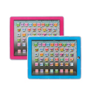 interactivos portátil juguete inglés Idioma español para niños máquina de aprendizaje del ordenador portátil con luz y música - Product Image 2