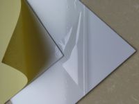 Panneau en mousse PVC de 0,5 mm, double face, papier auto-adhésif PVC pour feuilles intérieures d'album photo