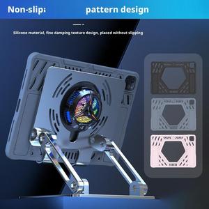 Custodia Protettiva in Silicone per Tablet Portatile con Protezione a 360 Gradi e Fori di Raffreddamento per iPad Pro - Product Image 4