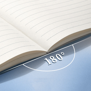 Màu Xanh A5 nhựa sinh viên Nhật Ký máy tính xách tay dày B5 mềm kẹo cao su Bìa tập thể dục Tạp Chí cho các trường học và sử dụng quà tặng - Product Image 5