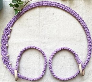 Cadeaux <span class=keywords><strong>de</strong></span> noël fait à la main coloré macramé transporter <span class=keywords><strong>sangle</strong></span> sac à bandoulière porte-<span class=keywords><strong>tapis</strong></span> <span class=keywords><strong>tapis</strong></span> <span class=keywords><strong>de</strong></span> <span class=keywords><strong>Yoga</strong></span> corde avec perles - Product Image 6