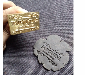 Logotipo personalizado de Metal para hacer pan, personalizado, para hacer pan, tarta, empresa de quema caliente, <span class=keywords><strong>sello</strong></span> nuevo - Product Image 5