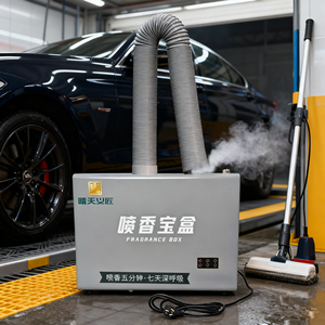 Diffuseur de parfum pour voiture <span class=keywords><strong>avec</strong></span> double <span class=keywords><strong>tuyau</strong></span>, pulvérisation rapide en 5 minutes, pour éliminer les odeurs intérieures de la voiture - Product Image 2