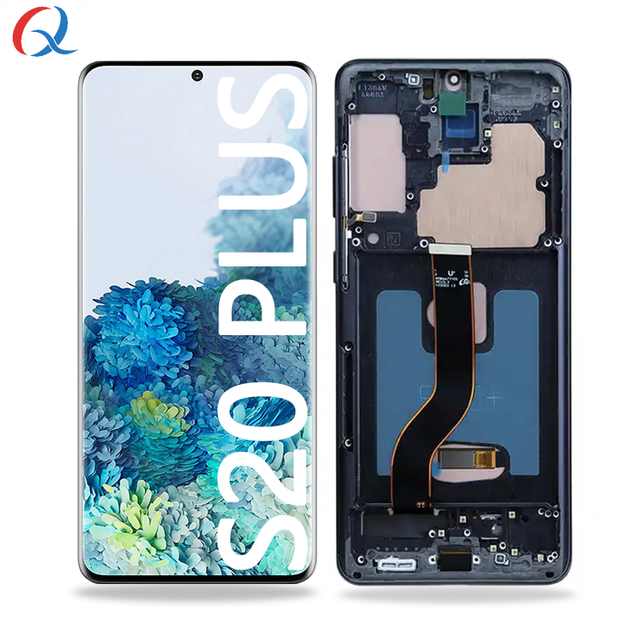 G986F Oled for samsung S20 Plus Lcd Screen Pantalla With Frame Mobile Phone Lcds for samsung S20 Plus Display Original