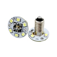 Proveedor Chino de Luces LED Blancas de 22mm E10 para Entretenimiento, Bombilla Cabochon de 24V con Clasificación IP44 y 2 Años de Garantía