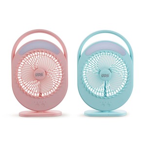 WINNING STAR ST-4102 휴대용 에어 쿨링 야외 미니 7인치 USB 충전식 책상용 테이블 팬 - Product Image 3