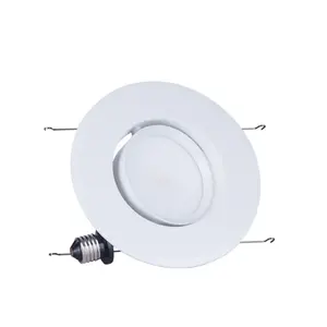 HLE nova chegada teto redondo pode luz 6 polegadas levou retrofit embutido downlight