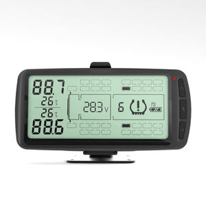 デジタル大型トラック＆フリートTPMS（最大110輪、203 PSI）、タイヤ＆温度監視機能付き、センサーの追加・削除が簡単 - Product Image 2