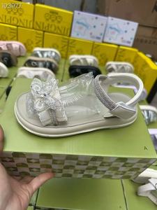 Sandalias de Princesa con Lazo para Niñas, Zapatos de Vestir para Fiestas y Bodas, Sandalias Planas Infantiles con Brillantina - Product Image 4