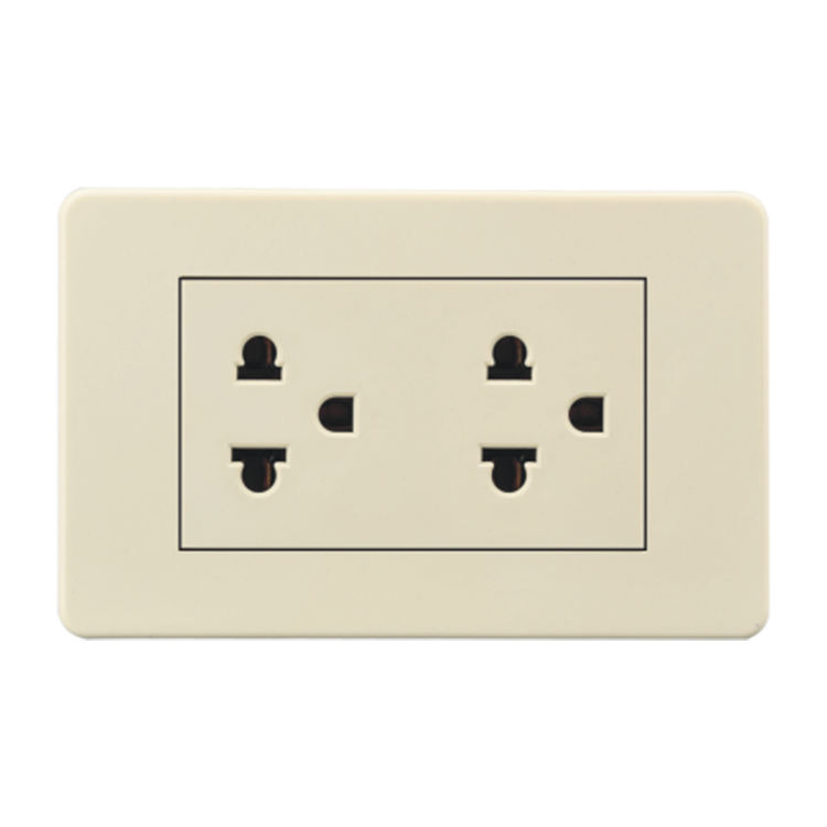 VNX 118 Series Beige Hot Sale Modern New Designed Home Electric Light Wall Switch and Socket