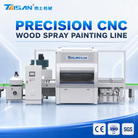 Machine de pulvérisation automatique à économie de peinture avec système de récupération intelligent pour des solutions de revêtement écologiques des panneaux en bois