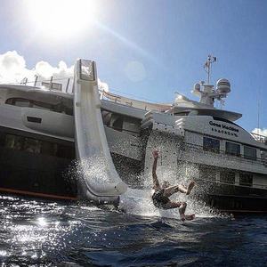 Tobogán Inflable Comercial para Yates, de 0.9 mm, Flotante en el Agua, para Entretenimiento al Aire Libre - Product Image 3