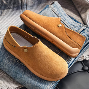 Chaussures pour hommes - Chaussures décontractées légères et antidérapantes de style Boodles, vintage et polyvalentes, à semelle souple, pour le printemps - Product Image 4