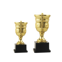 Couvercle de trophée en forme de rose artisanat créatif pour enfants médaille en plastique pour les établissements de formation de la maternelle en gros petite Rose