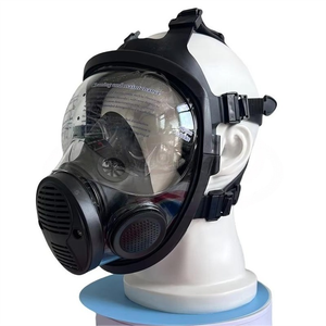 CE Approved Full Face Rubber Body Gas Mask Reusable Tactical Protective Gas Mask with Wide-Field View for Personal Defense - Product Image 3