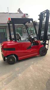 Chariot élévateur électrique GPD-30, batterie au plomb-acide, capacité de 3 tonnes, mât à trois étages, pneus pneumatiques, commande assise pour la fabrication - Product Image 6