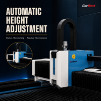 Machine de découpe laser à fibre CNC avec contrôle CypCut Bus et tête de découpe BLT pour la découpe de tôles métalliques de précision