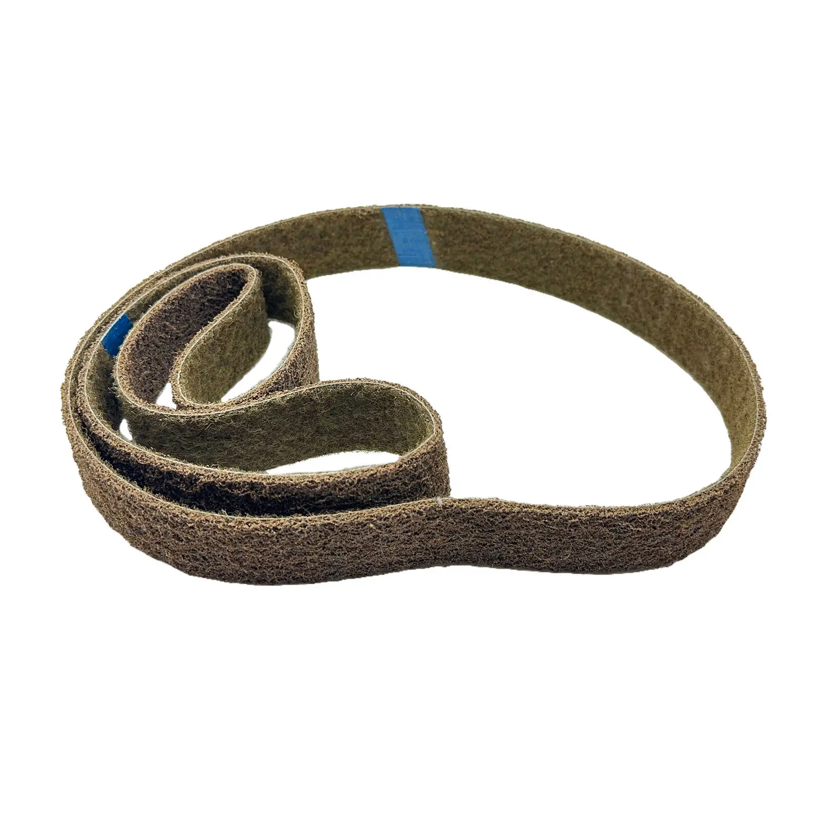 1/2 Inch x 18 Inch Coarse Nylon Non-Woven Sanding Belts Custom Abrasive
