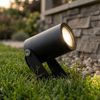 Nouveauté, IP66 IK07 DC24V AC220V, aluminium, installation facile, dimmable, CRI élevé, projecteur LED détachable pour jardin, éclairage au sol
