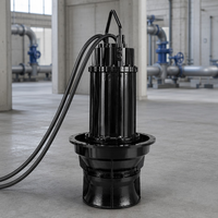 Pompe axiale submersible à économie d'énergie, multi-spécifications de puissance, pompe à hélice pour système d'irrigation et de drainage agricole